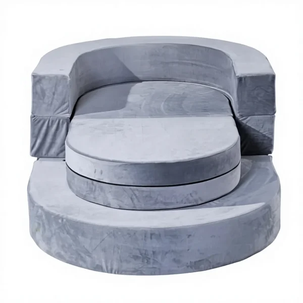 Foldable Modern Round Sponge Sofa Bed
