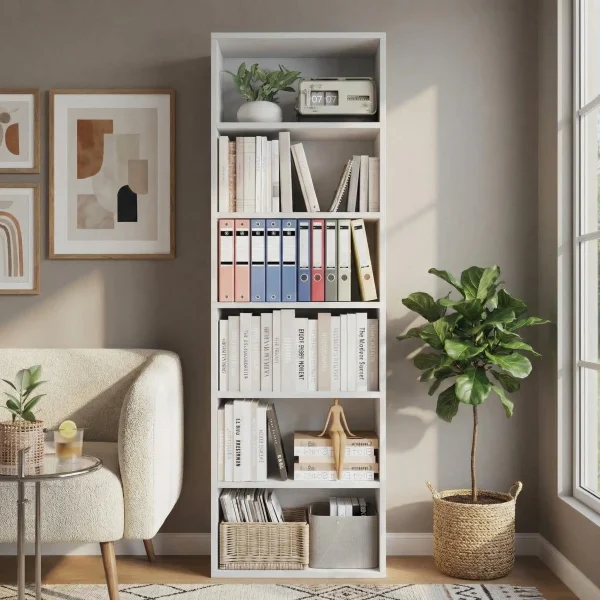 Rustic 71" Bookcase