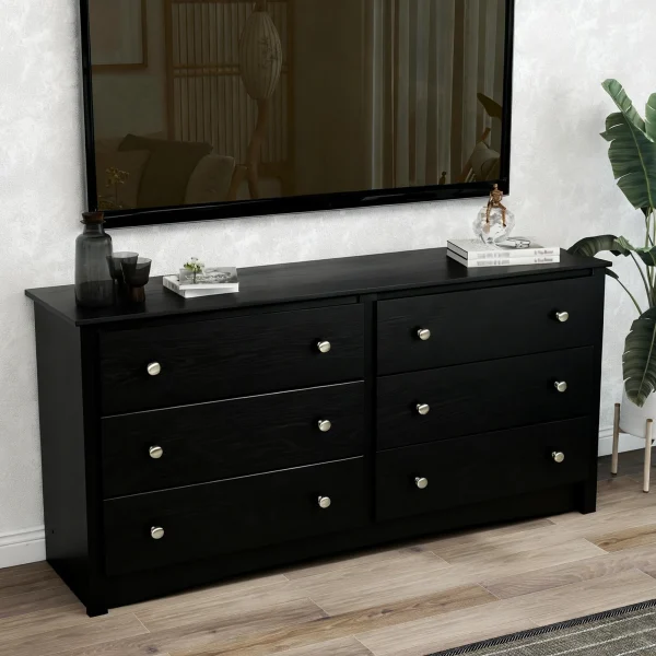 6 Drawer Designer Dresser and Cabinet