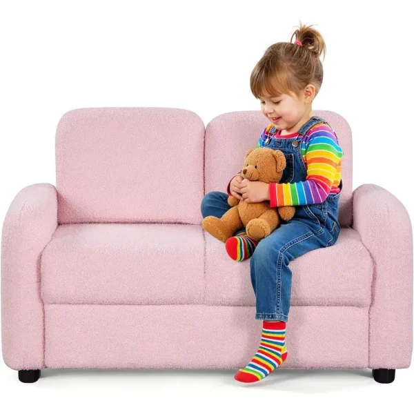 Kids Pink Toddler Couch